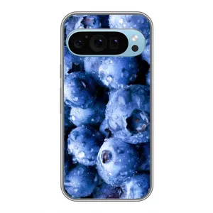 Чехол с изображением  вкусной еды для Google Pixel 9 (Голубика)