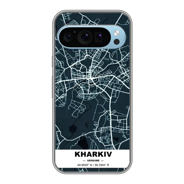 Чехол с рисунком «Харьков» для Google Pixel 9 Чехол с рисунком «Харьков» для Google Pixel 9