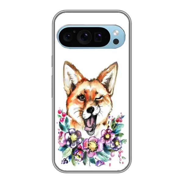 Чохол з малюнком «Хитра лисиця» для Google Pixel 9