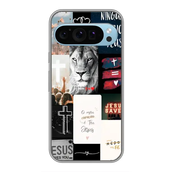 Чехол с рисунком «Христианский арт» для Google Pixel 9