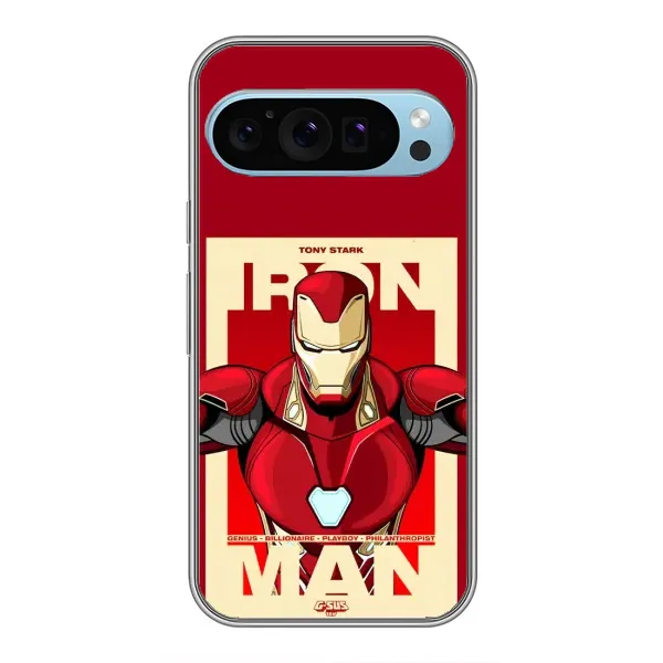 Чехол с рисунком «Iron man» для Google Pixel 9