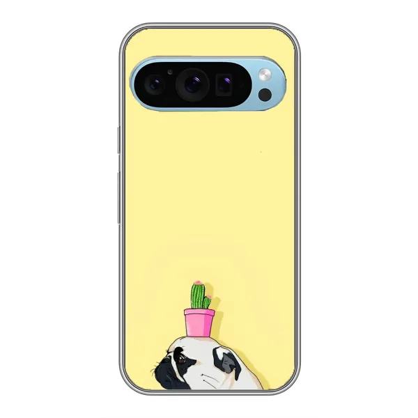 Чехол с рисунком «Кактус на голове» для Google Pixel 9 Чехол с рисунком «Кактус на голове» для Google Pixel 9