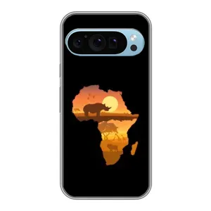 Летний Чехол на Google Pixel 9 (Карта)