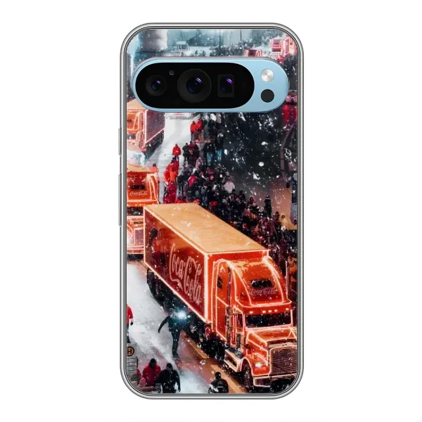 Чехол с рисунком «Кока Кола» для Google Pixel 9