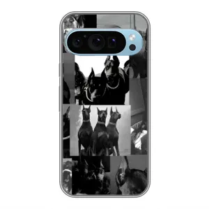 Чохол з малюнком «Колаж Доберман» для Google Pixel 9