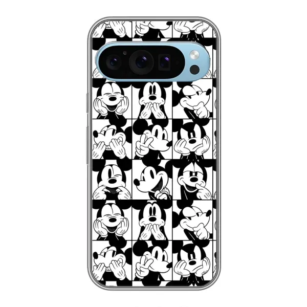 Чехол с рисунком «Коллаж Микки Маус» для Google Pixel 9