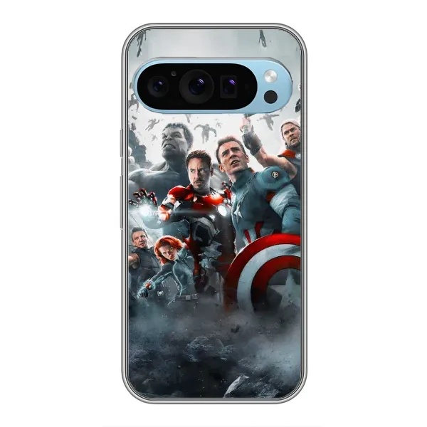 Чехол с рисунком «Команда марвел» для Google Pixel 9