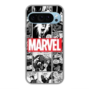 Силиконовый Чехол для Google Pixel 9 (Комикс Марвел)