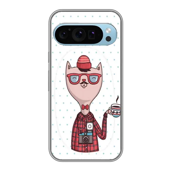 Чохол з малюнком «Кіт аристократ» для Google Pixel 9 Чохол з малюнком «Кіт аристократ» для Google Pixel 9