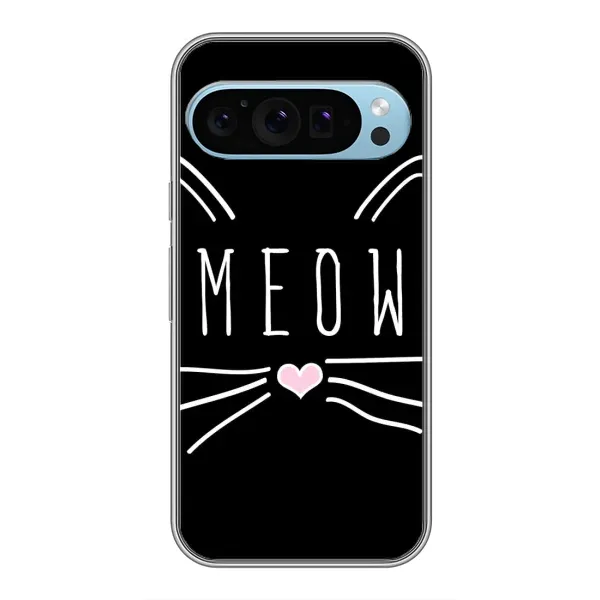 Чехол с рисунком «КОТИК MEOW» для Google Pixel 9 Чехол с рисунком «КОТИК MEOW» для Google Pixel 9