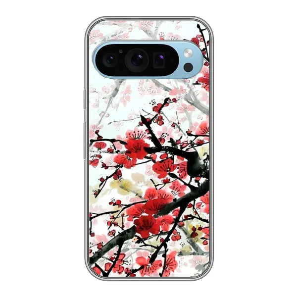 Чехол с рисунком «Красивая Сакура» для Google Pixel 9 Чехол с рисунком «Красивая Сакура» для Google Pixel 9