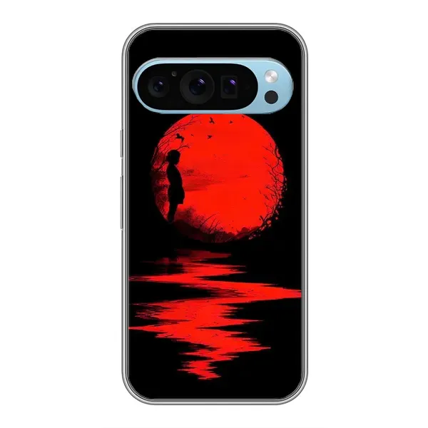 Чехол с рисунком «Красный Закат» для Google Pixel 9