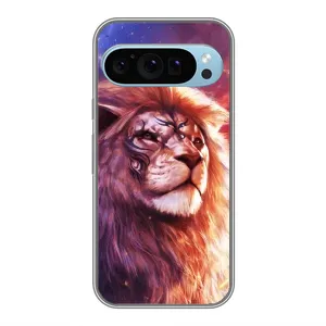 Чехол с картинкой на Google Pixel 9 (Красочный ЛЕВ)
