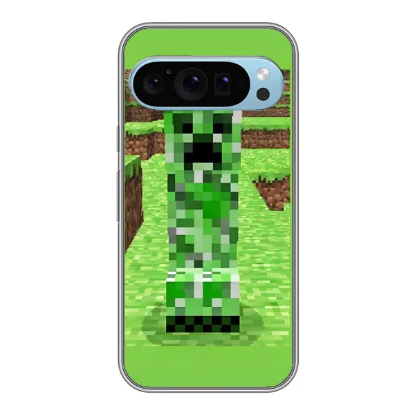 Чехол с рисунком «Крипер 2» для Google Pixel 9 Чехол с рисунком «Крипер 2» для Google Pixel 9