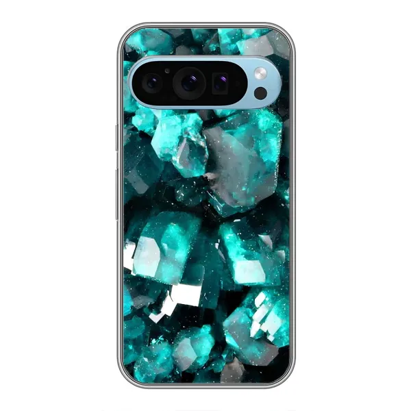 Чехол с рисунком «Кристалы» для Google Pixel 9