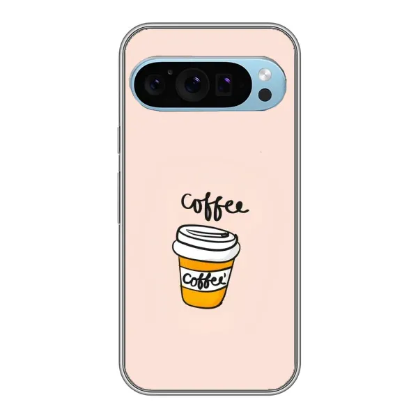 Чехол с рисунком «Кружка кофе» для Google Pixel 9 Чехол с рисунком «Кружка кофе» для Google Pixel 9