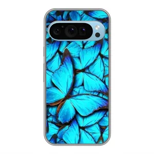 Силиконовый бампер с картинкой животных для Google Pixel 9 (Крылья бабочек)