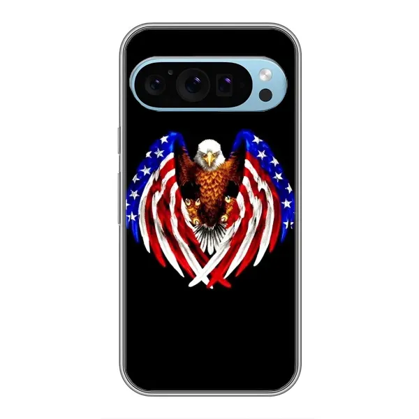 Чехол с рисунком «Крылья США» для Google Pixel 9