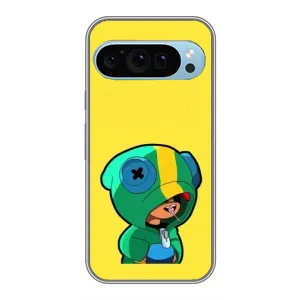 Чехол Бравл Старс для Google Pixel 9 (Леон (LEON))
