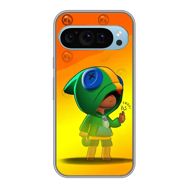 Чехол с рисунком «LEON в кофте» для Google Pixel 9 Чехол с рисунком «LEON в кофте» для Google Pixel 9