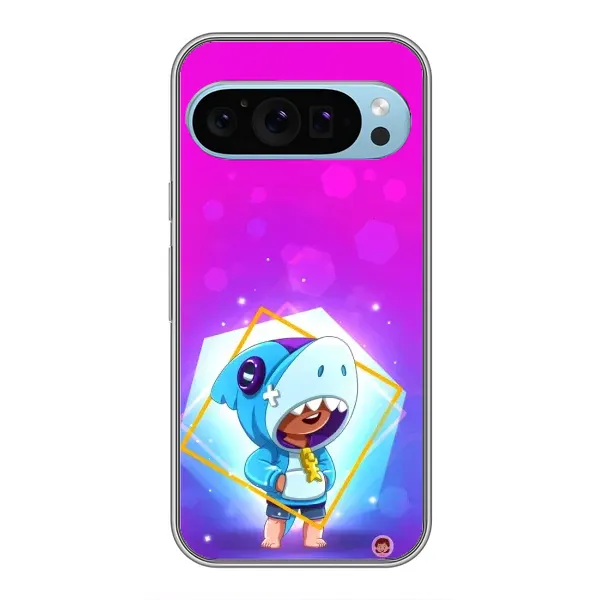 Чехол с рисунком «Леон в костюме Акулы» для Google Pixel 9 Чехол с рисунком «Леон в костюме Акулы» для Google Pixel 9