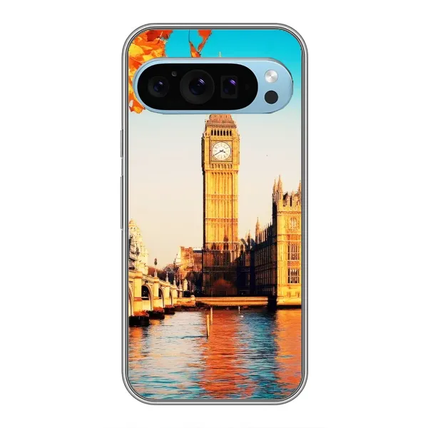 Чехол с рисунком «Летний Лондон» для Google Pixel 9