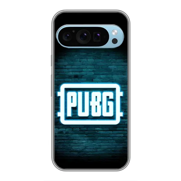 Чехол с рисунком «Лого PUBG» для Google Pixel 9 Чехол с рисунком «Лого PUBG» для Google Pixel 9