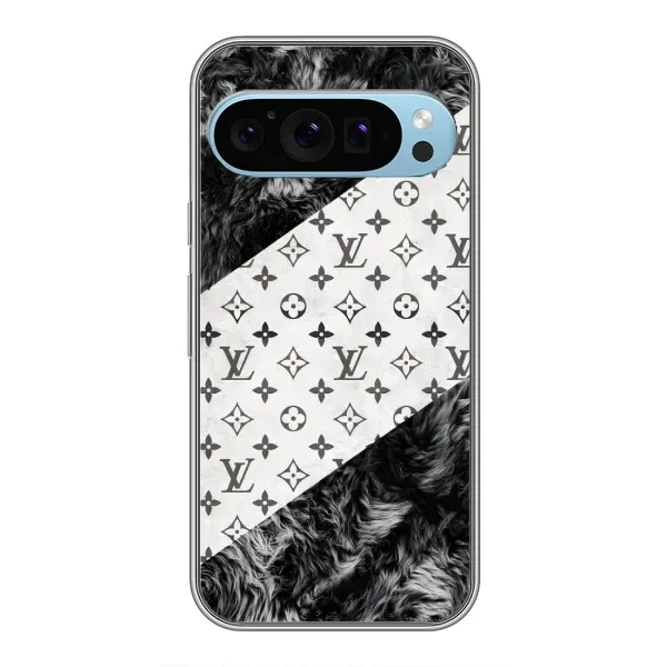 Чехол с рисунком «LV на белом» для Google Pixel 9