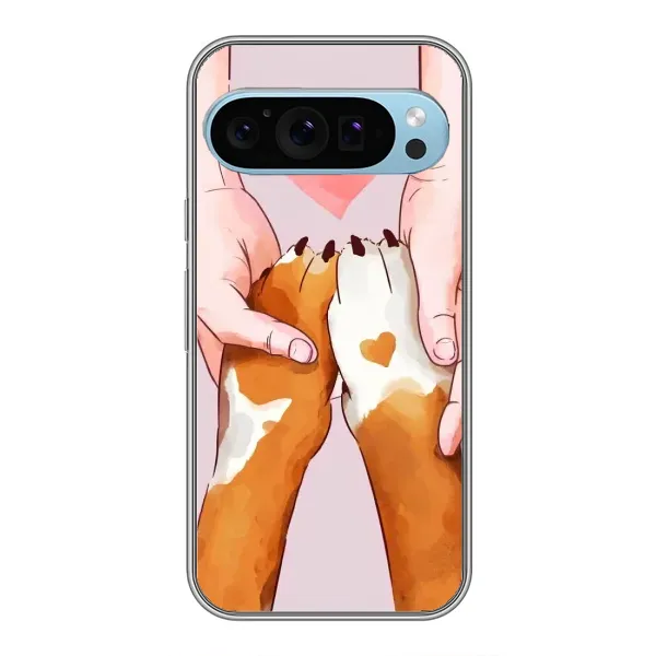 Чехол с рисунком «Любовь к собакам» для Google Pixel 9 Чехол с рисунком «Любовь к собакам» для Google Pixel 9