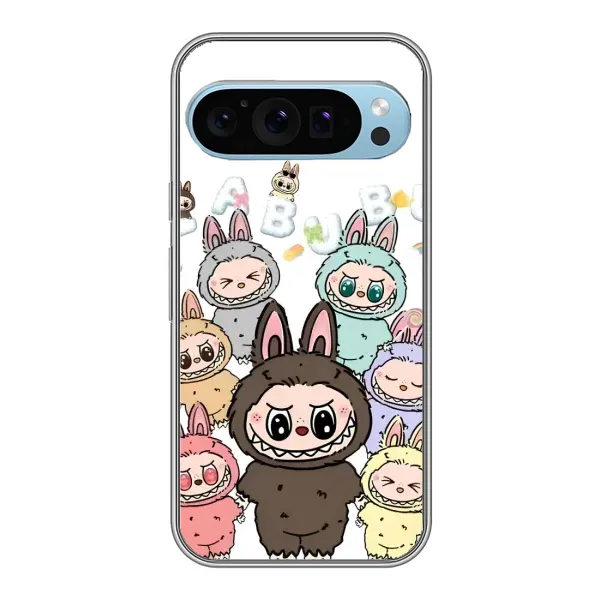 Чехол с рисунком «Маленькие Лабубу» для Google Pixel 9