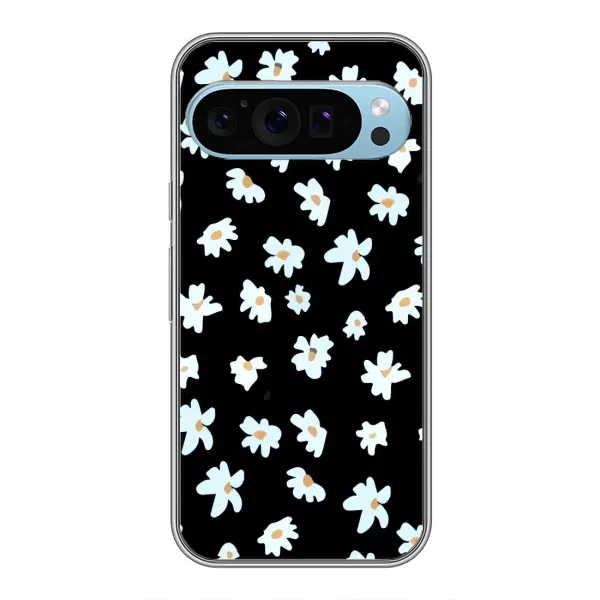 Чехол с рисунком «Маленькие ромашки» для Google Pixel 9
