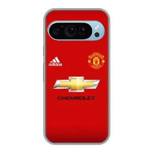Силіконові Чохли з принтом Футбол на Google Pixel 9 (Man United)