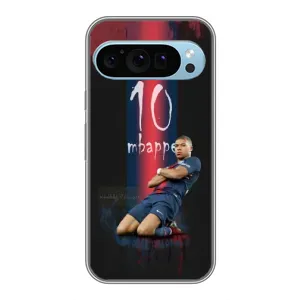 Чехол (TPU) с Футболистом на Google Pixel 9 (MBAPPE 10)