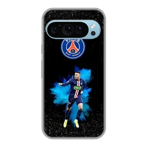 Чехол (TPU) с Футболистом на Google Pixel 9 (Мбаппе ПСЖ)