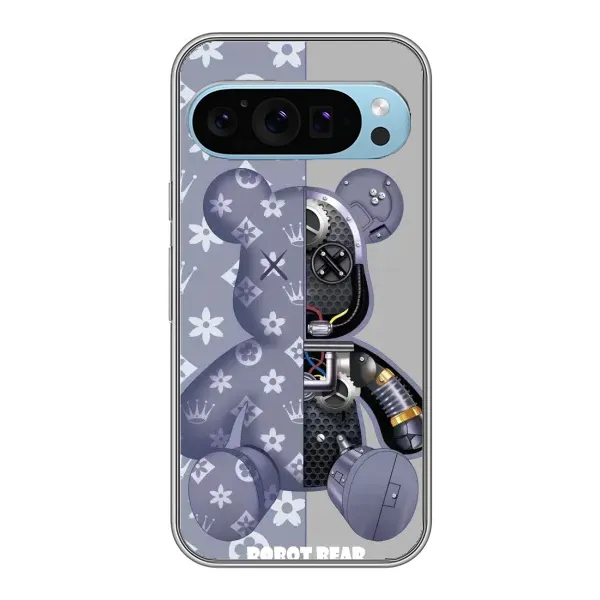 Чехол с рисунком «Медведь Louis Vuitton» для Google Pixel 9