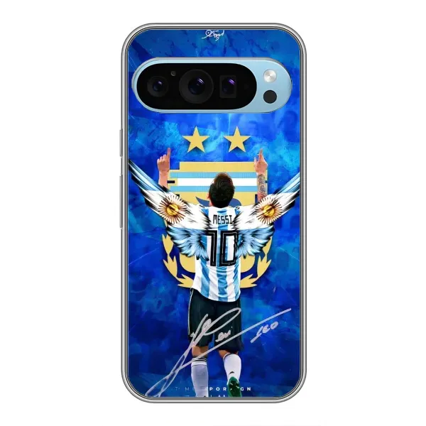 Чехол с рисунком «Месси Аргентина» для Google Pixel 9