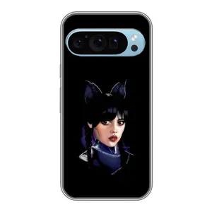 Чохол з картинкою Венсдей на Google Pixel 9 (Мила Венсдей)