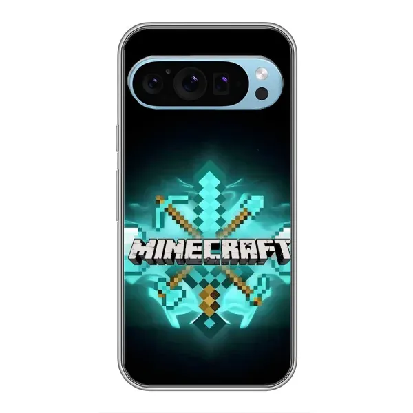 Чехол с рисунком «MineCraft 2» для Google Pixel 9