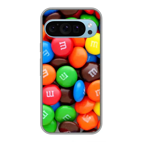 Чехол с рисунком «Разноцветные M&M'S» для Google Pixel 9 Чехол с рисунком «Разноцветные M&M'S» для Google Pixel 9