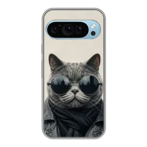 Чехол на тематику: Коты для Google Pixel 9 (Модный кот)