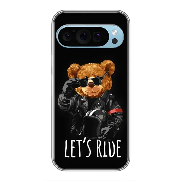 Чехол с рисунком «Модный Мишка» для Google Pixel 9