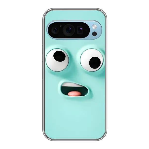 Чехол с рисунком «Забавное мятное лицо» для Google Pixel 9 Чехол с рисунком «Забавное мятное лицо» для Google Pixel 9