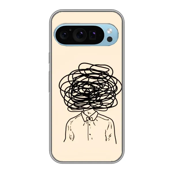 Чехол с рисунком «Мысли» для Google Pixel 9