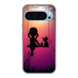 Чехол с рисунком «На качели» для Google Pixel 9