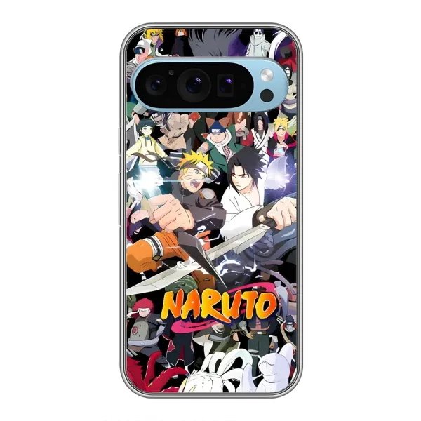 Чехол с рисунком «Наруто постер» для Google Pixel 9 Чехол с рисунком «Наруто постер» для Google Pixel 9