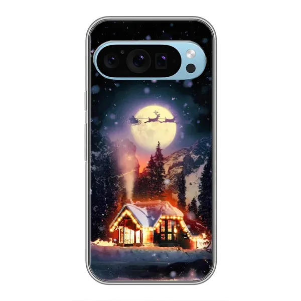 Чехол с рисунком «Настроение зимнее» для Google Pixel 9