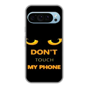 Чехол с Прикольным принтом на Google Pixel 9 (Не трогай мой телефон)