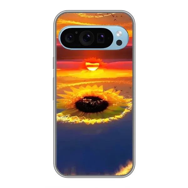 Чехол с рисунком «Небо подсолнух» для Google Pixel 9 Чехол с рисунком «Небо подсолнух» для Google Pixel 9