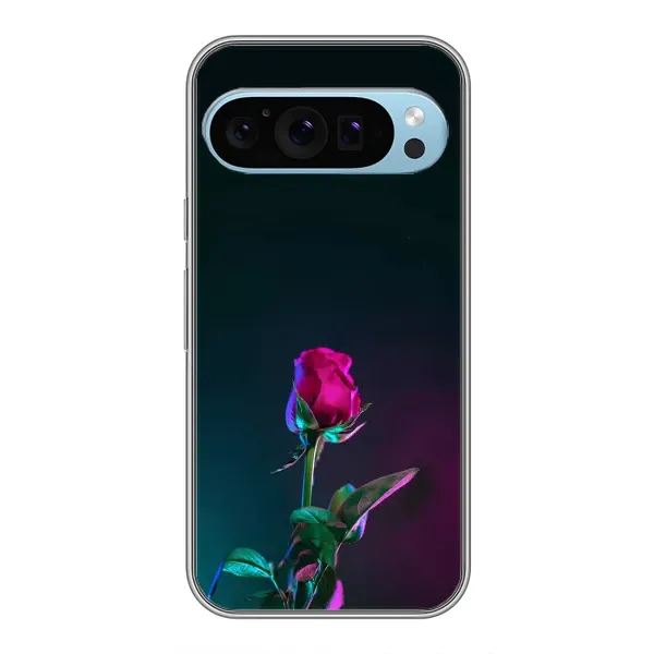 Чехол с рисунком «Ночная роза» для Google Pixel 9
