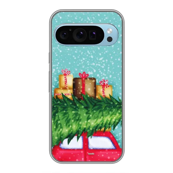 Чехол с рисунком «Новогодние подарки» для Google Pixel 9 Чехол с рисунком «Новогодние подарки» для Google Pixel 9